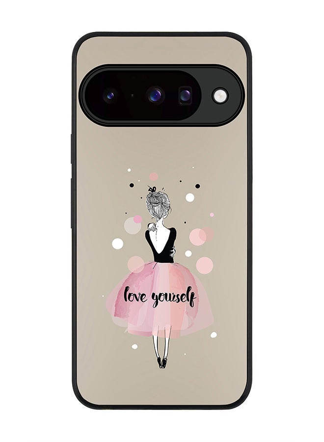 For Google Pixel 10 Case,Slim fit Camera Protection, Shockproof Thin Phone cover  - Love Yourself